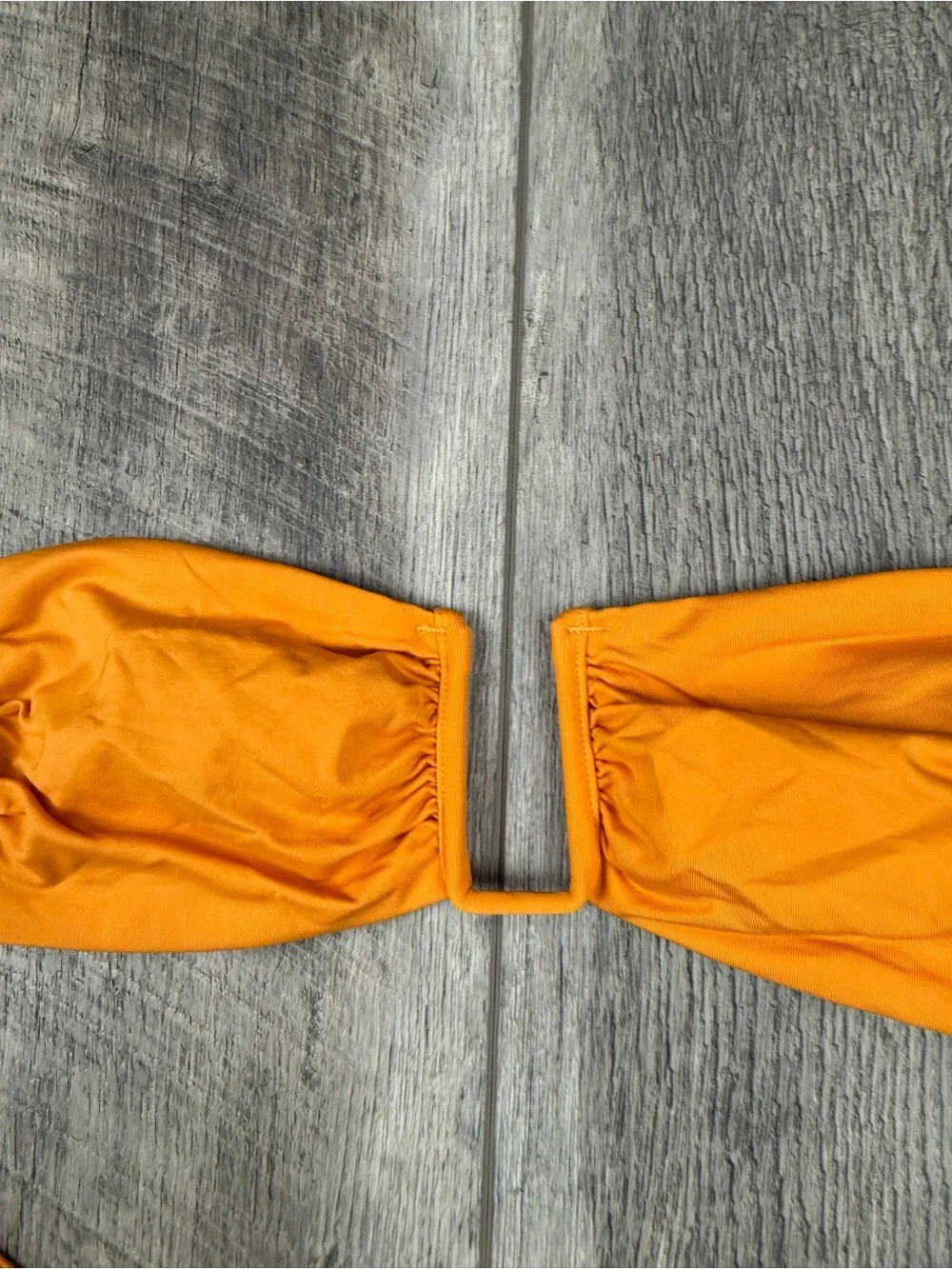 Monday Swimwear Orange Bikini Set